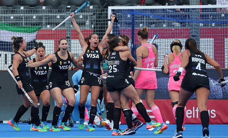 Mundial de Hockey: Las Leonas vencieron a Alemania por 3 a 2