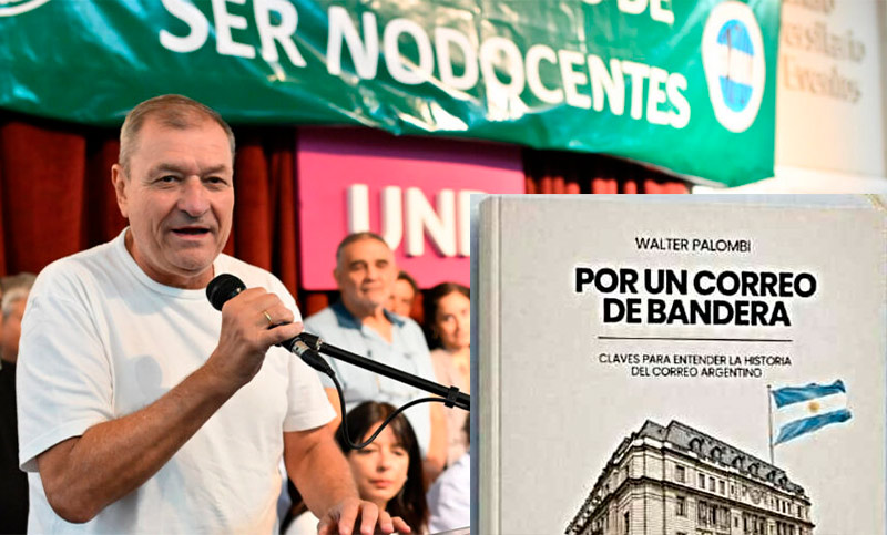 “Por un Correo de Bandera”: Walter Palombi presenta el libro sobre la historia del Correo Argentino