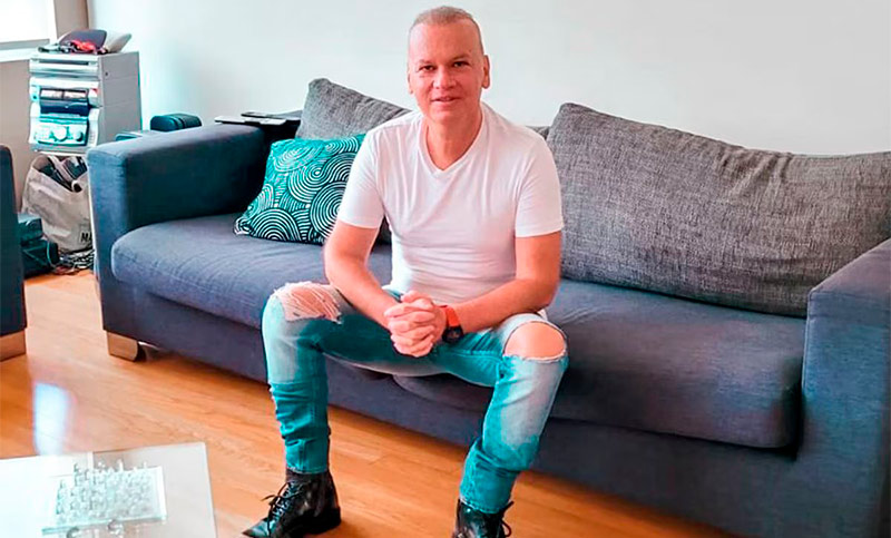 Falleció a los 51 años el representante de modelos Leandro Rud