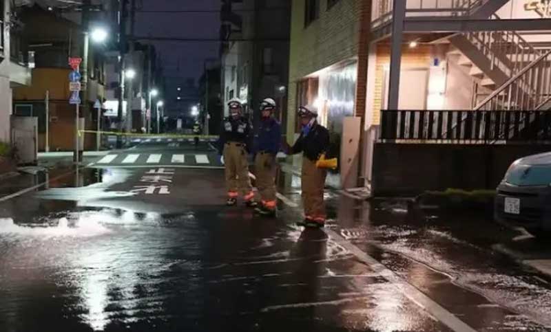 Terremoto en Japón dejó al menos unos 30 heridos