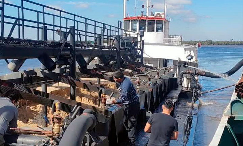Gremio Marítimo recorrió embarcaciones que operan sobre el río Coronda