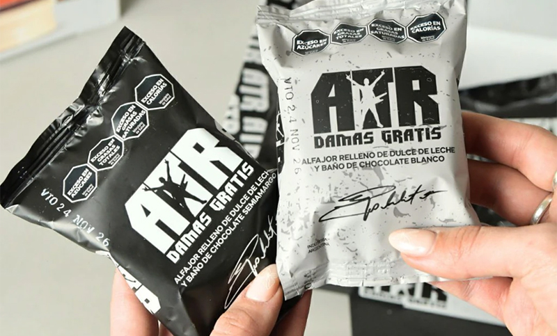 ATR-A todo relleno: Pablo Lescano y Damas Gratis lanzaron su propia marca de alfajores