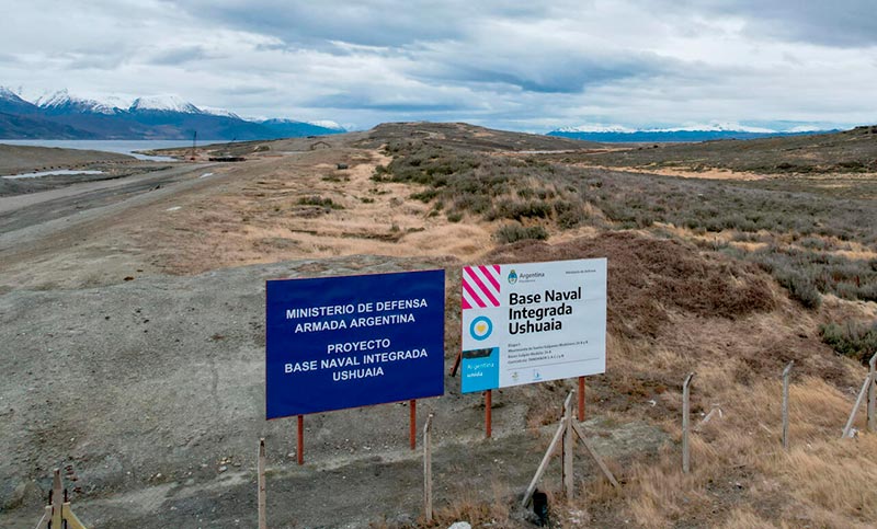 El Gobierno anunció la construcción de la Base Naval Integrada en Ushuaia, pero no la incluyó dentro del Presupuesto 2027