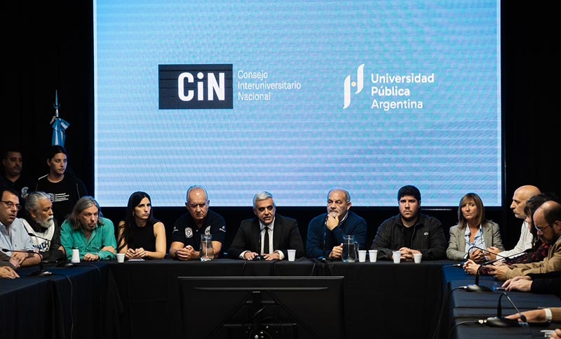 El Consejo Interuniversitario Nacional presentó su proyecto de presupuesto 2027 para las universidades públicas