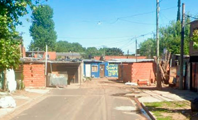 Liberaron una calle en Ludueña, que había sido bloqueada por la construcción de una vivienda