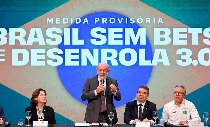 Lula prohibió las apuestas online en Brasil y comparó el juego con “un cáncer” para las familias