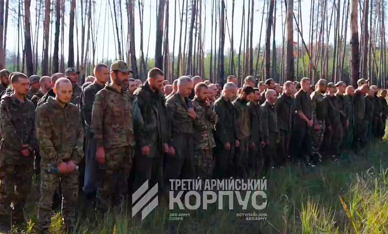 Ucrania capturó más de 250 soldados rusos durante una contraofensiva en Donetsk