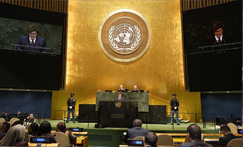 Milei arremetió contra la ONU: la calificó de “organización inútil” y acusó a sus miembros de ser una “casta de parásitos”