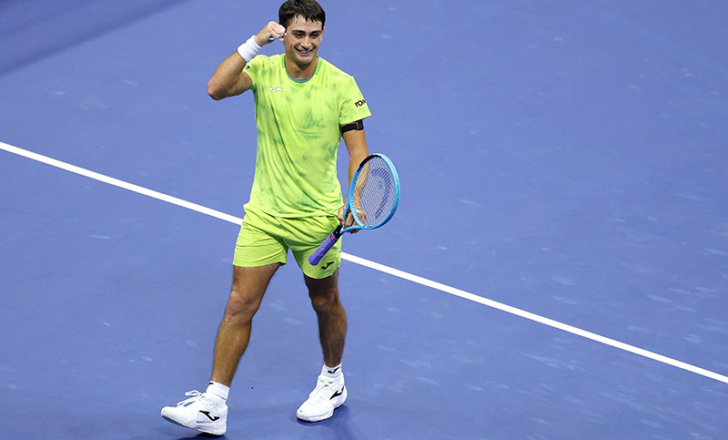Mariano Navone a paso firme en el US Open