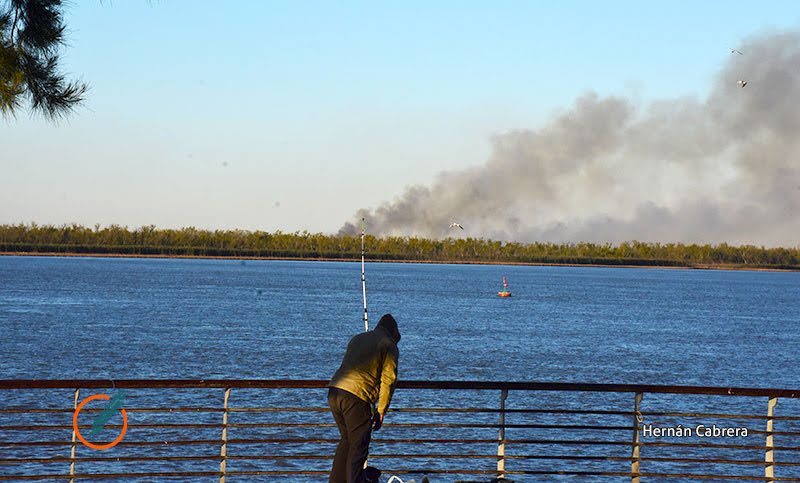 Santa Fe reforzó las tareas de prevención ante el riesgo de reactivación de los incendios en la islas