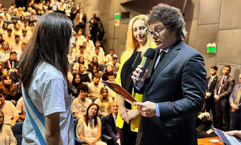 Milei encabezará un acto junto alumnos y docentes por el Día del Maestro