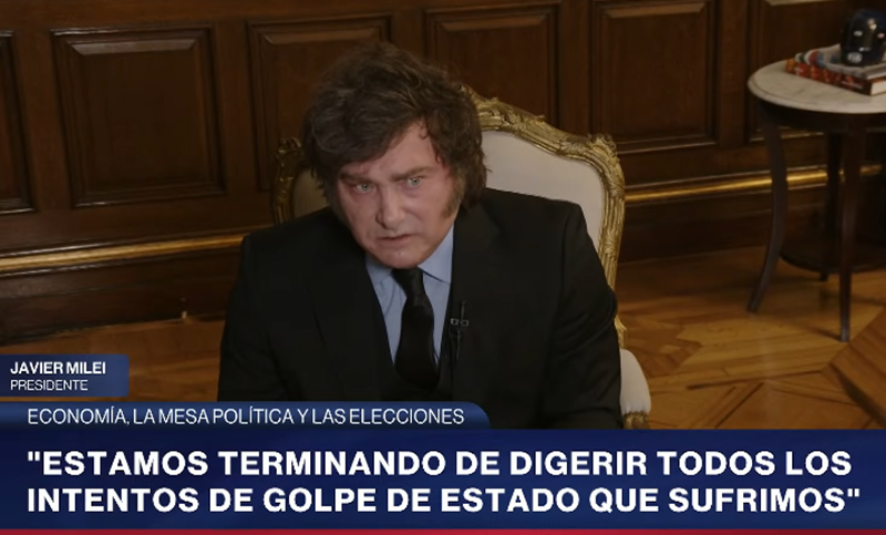 Milei negó su responsabilidad en el alza de la pobreza: “Deportamos 20.000 terroristas que venían a dinamitar el modelo”