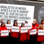 Reporteros Sin Fronteras recibió a Milei en París: un camión difunde sus más de 1.600 ataques a la prensa