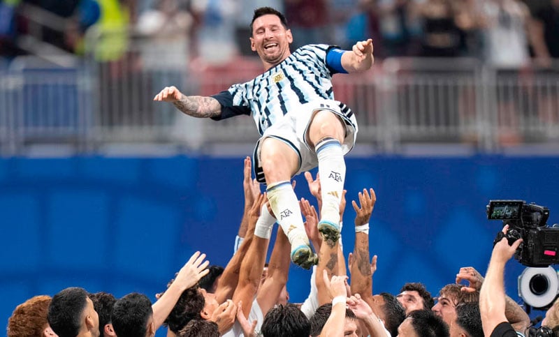 Horario confirmado para la despedida de Lionel Messi en la Selección argentina