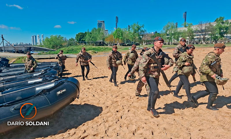 ¿De qué se trata la exhibición de capacidades anfibias que realizará el Ejército Argentino este fin de semana?
