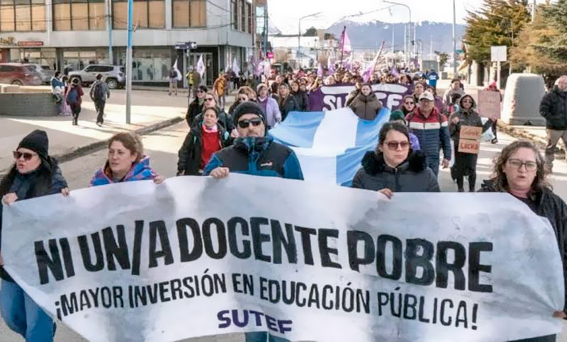 El Frente de Sindicatos Unidos destaca las conquistas tras la huelga docente en Tierra del Fuego
