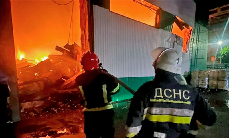 Rusia ataca objetivos militares, industriales y logísticos en diferentes zonas de Ucrania