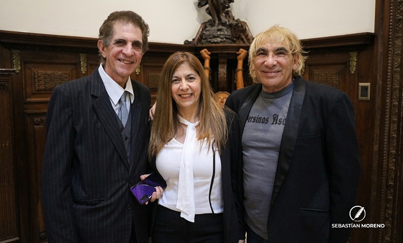 Reconocimiento a la cultura rosarina: Tito, Pelusa y Gabyta distinguidos por sus 40 años de trayectoria