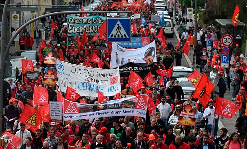 Se agrava la crisis de la industria automotriz alemana: peligran 100.000 empleos en distintas fábricas