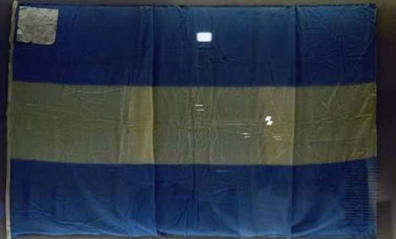 Presentan proyecto para que el gobierno restituya en Casa Rosada la bandera que flameó en Malvinas