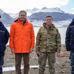 Quirno y Presti recorrieron el predio donde se construirá la Base Naval Integrada en Ushuaia