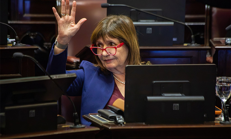 “Están completamente locos”: Bullrich cargó contra Milei y su gabinete por la Ley de Discapacidad