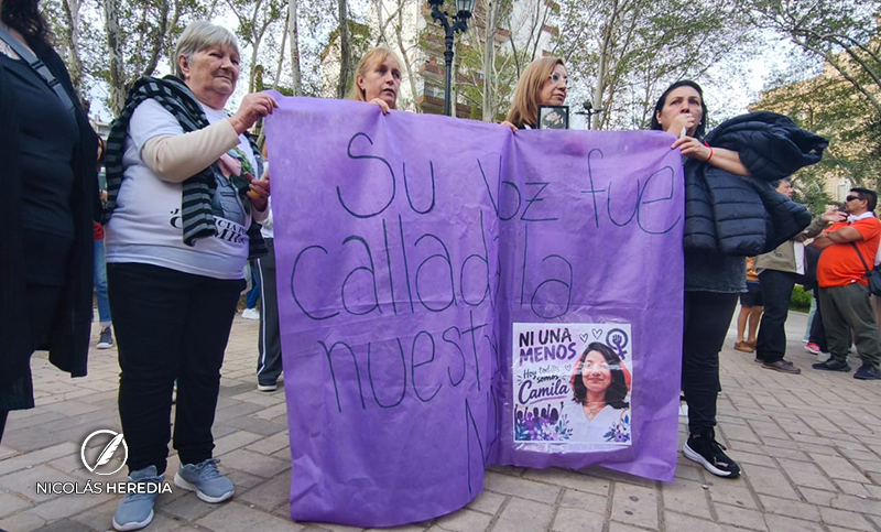 Movilización por Camila Vecchiarello: “Que mis viejos no se vayan de esta tierra sin haber visto justicia”