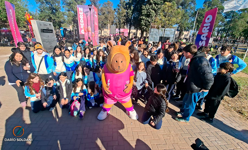 La escuela en los Juegos: para Goity “los chicos que participaron de estas actividades no se lo olvidan más”