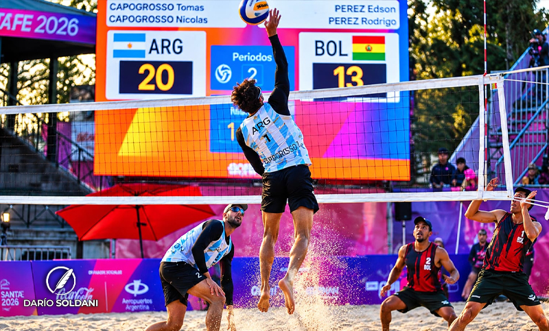 Oros, 14 medallas, goleadas en el hockey y triunfos rosarinos en el día 2 de los Suramericanos