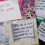 «Me miró los pechos mientras le hablaba del maltrato»: alumnos de una escuela rosarina visibilizaron carteles en contra de los interventores