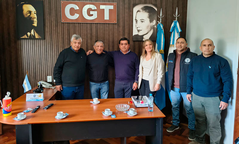 La CATT Rosario fue recibida por la conducción de la CGT Nacional