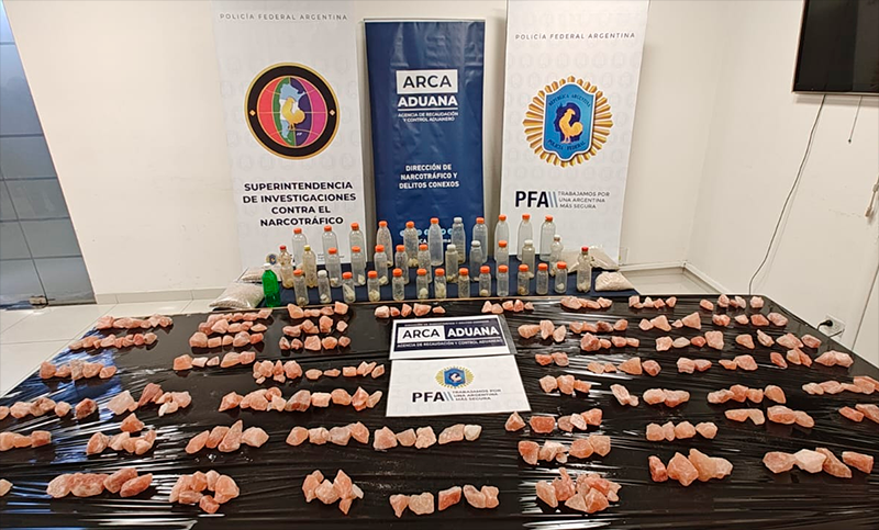 Incautaron 52 kilos de éxtasis en estado puro: llegó en un buque desde Europa
