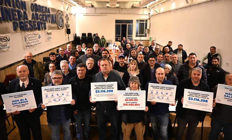 El FreSU exige un salario mínimo vital y móvil de más de 3 millones de pesos