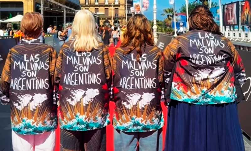 «Las Malvinas son argentinas»: ¿quiénes son las actrices argentinas que tomaron por sorpresa al Festival de San Sebastián?