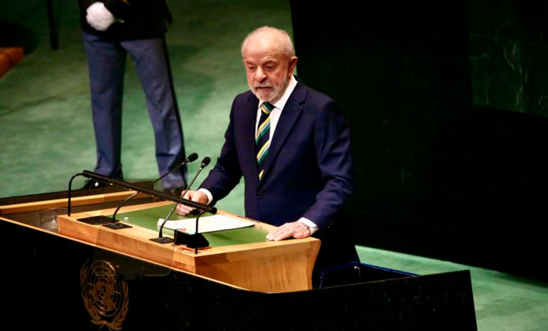 Lula abrirá el discurso de apertura en la Asamblea General de la ONU con reclamos al organismo