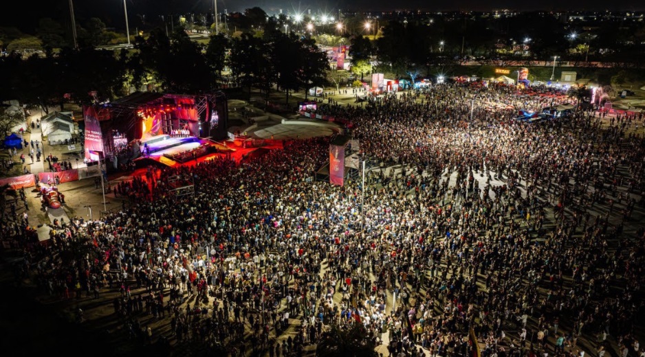 Finalizaron los juegos suramericanos este sábado con grandes festejos en Santa Fe
