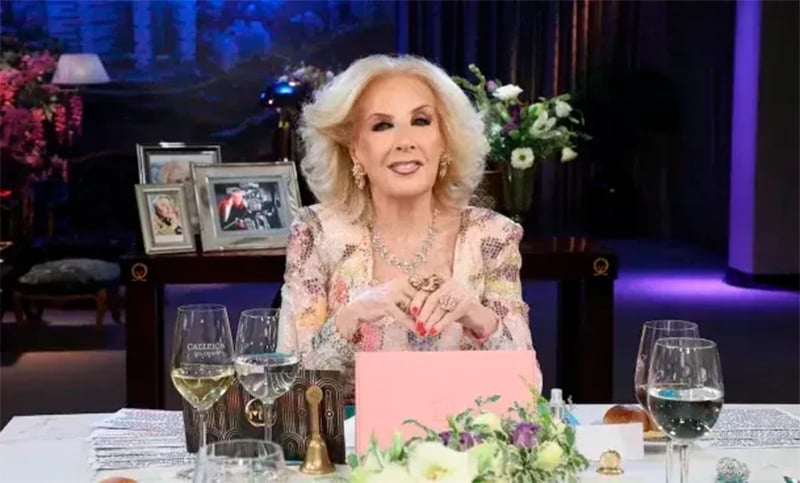 “En franca mejoría”: Mirtha Legrand sigue internada y se recupera en una habitación común