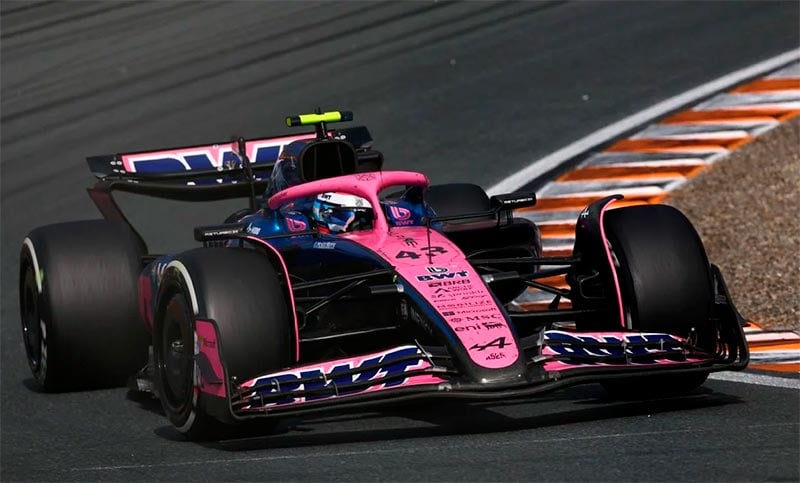 Colapinto terminó noveno en la primera práctica libre del Gran Premio de Italia