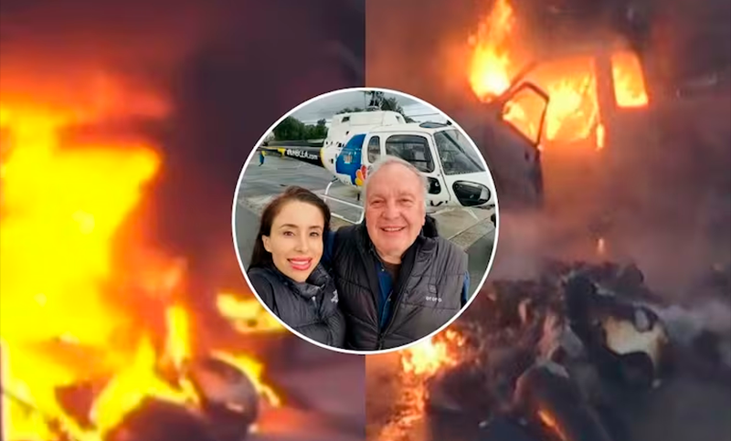 Los Ángeles: un helicóptero de un canal de noticias se estrelló mientras cubría un choque y fallecieron dos periodistas