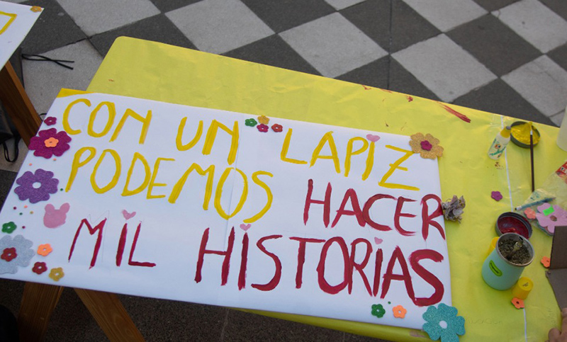 “Los lápices seguimos escribiendo”: microteatro en el Museo de la Memoria para promover “el diálogo intergeneracional”