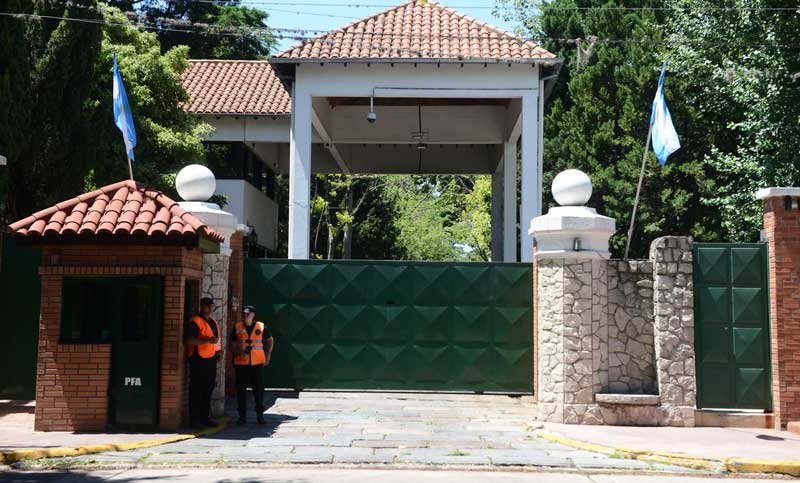 El Gobierno dispuso que Casa Militar centralice la seguridad de la Quinta de Olivos