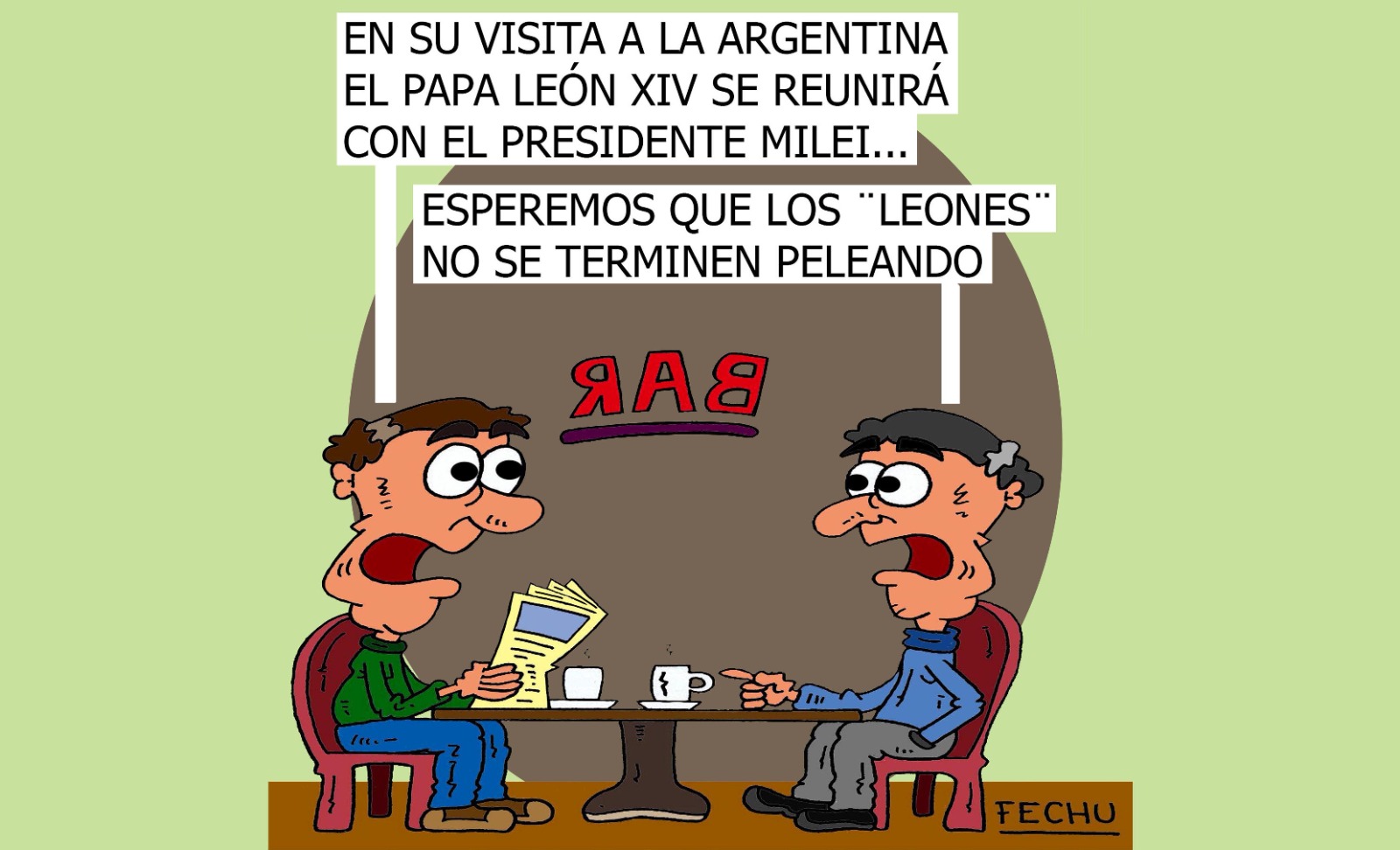 ¿Pelea entre leones?