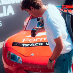 Colapinto y el “Rayo McQueen” juntos en el inicio de las actividades del Gran Premio de Italia