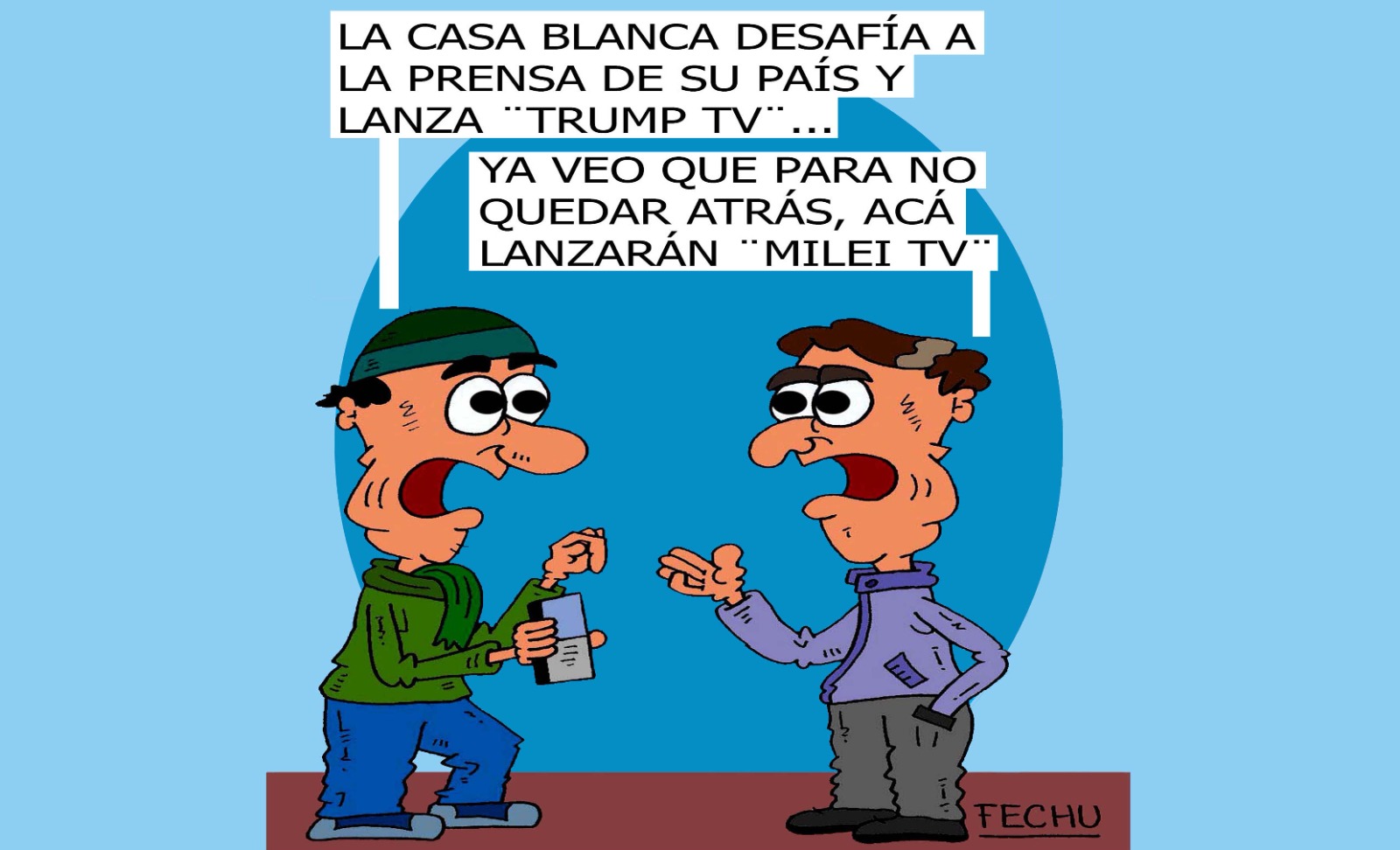 ¿Se viene Milei TV?