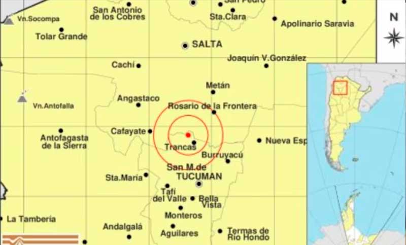 Un terremoto sacudió a Tucumán y se sintió hasta en Santiago del Estero