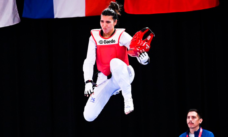 Día 12 de los JS: la rosarina Brenda Ruiz Díaz ganó medalla de bronce en taekwondo