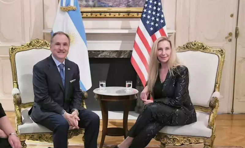 Karina Milei se reunió con el embajador de Estados Unidos tras anuncio de inversiones