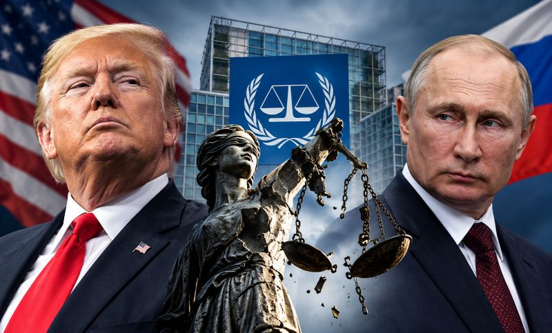 Trump y Putin: el autoritarismo contra la Corte Penal Internacional