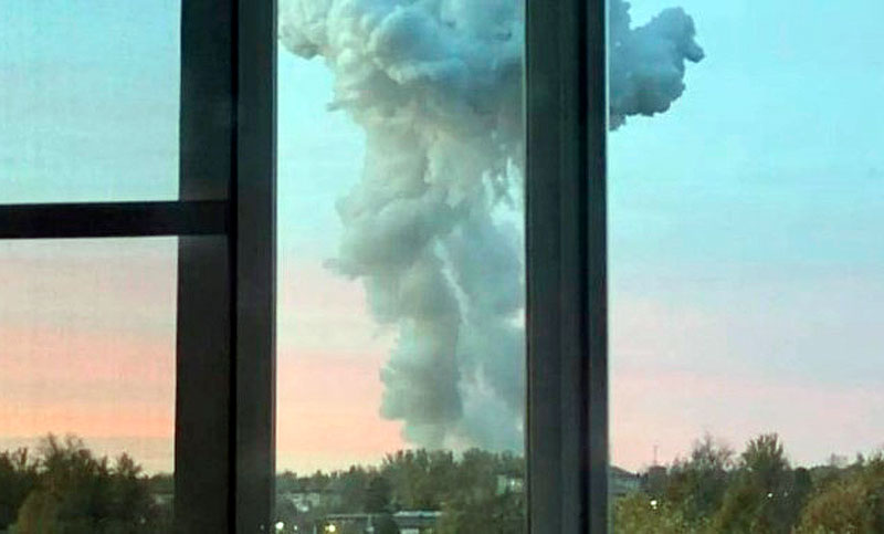 Tragedia en Rusia: al menos siete muertos tras una explosión en una planta química a 100 kilometros de Moscú