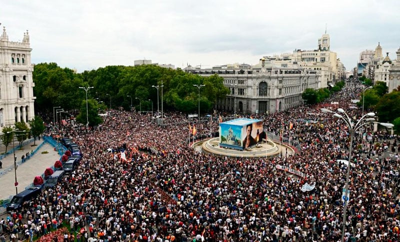Miles de personas se movilizaron en España para reclamar el derecho a la vivienda